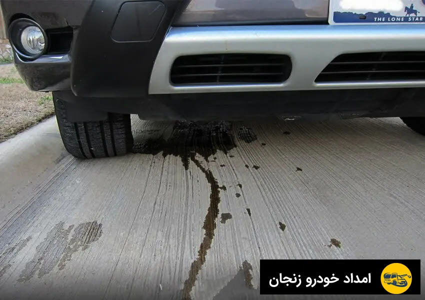نشتی روغن ترمز